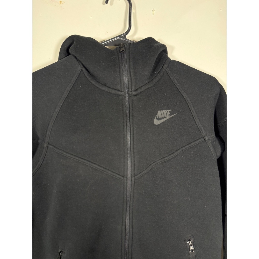 Nike Tech Fleece Full Zip Hoodie Mens Size XS BlackScuba Jacket Athletic